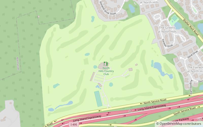 north hills country club north hempstead location map