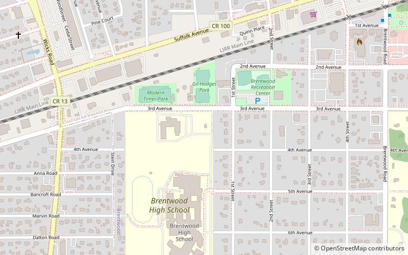 Modern Times School location map