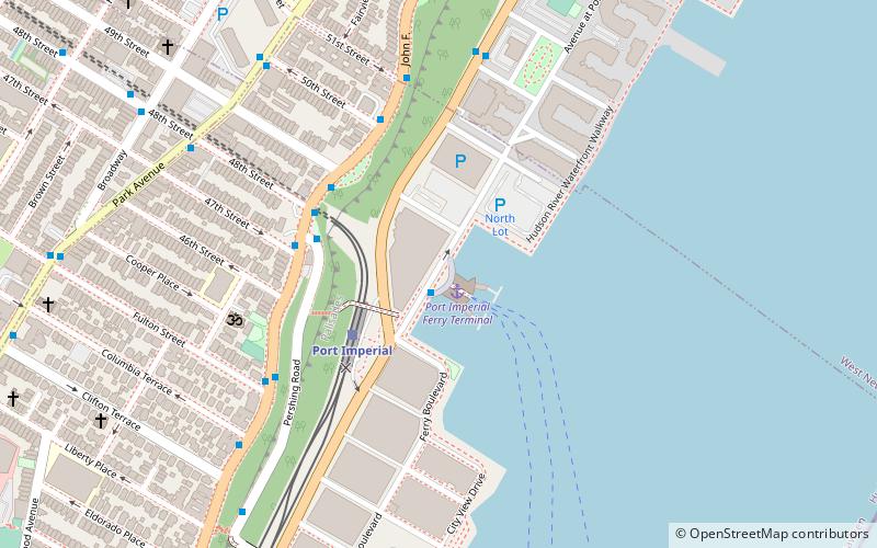 Circuito callejero de Port Imperial location map