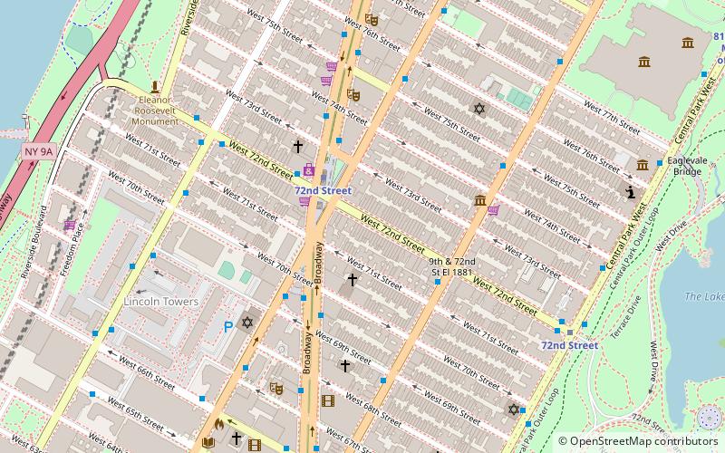 triad theatre new york location map