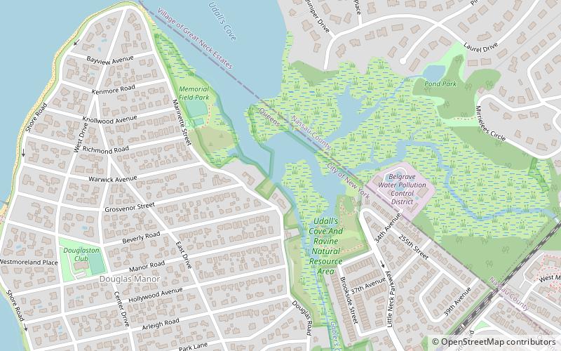 udalls cove floral park location map