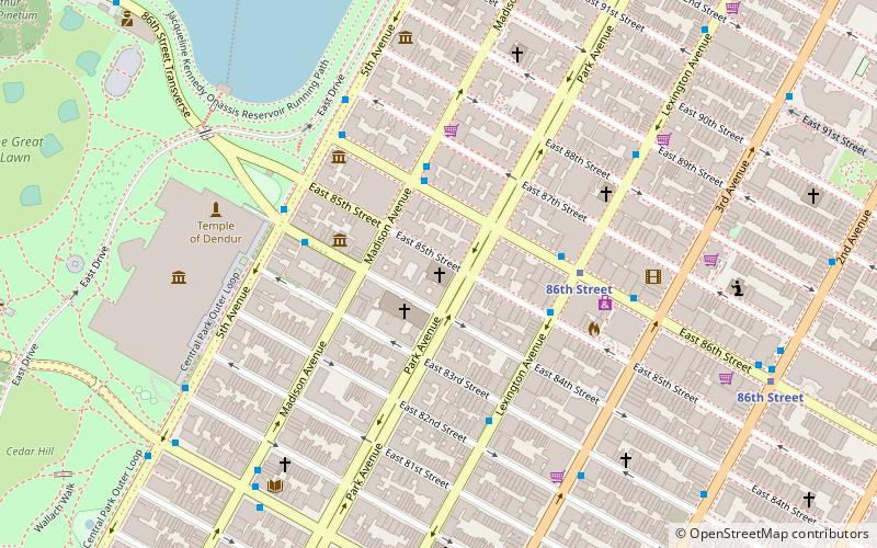 Park Avenue Christian Church location map