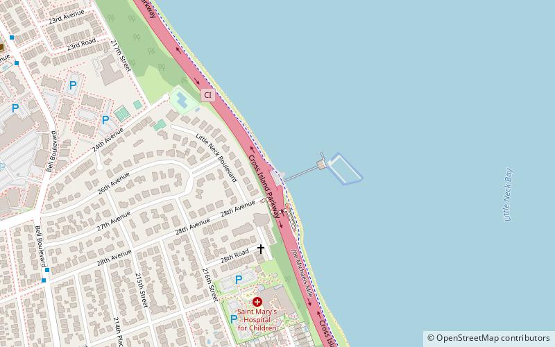 Bayside Marina location map