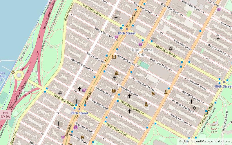 Children's Museum of Manhattan location map