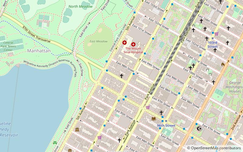 st nicholas russian orthodox cathedral nueva york location map