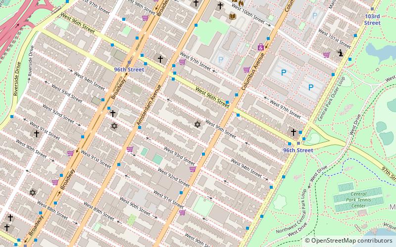 congregation ohab zedek new york city location map