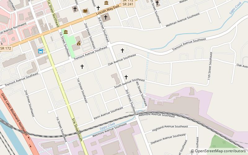 Saint Joseph's Roman Catholic Church location map