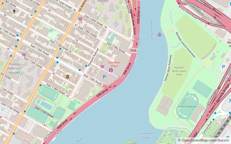East River Plaza location map