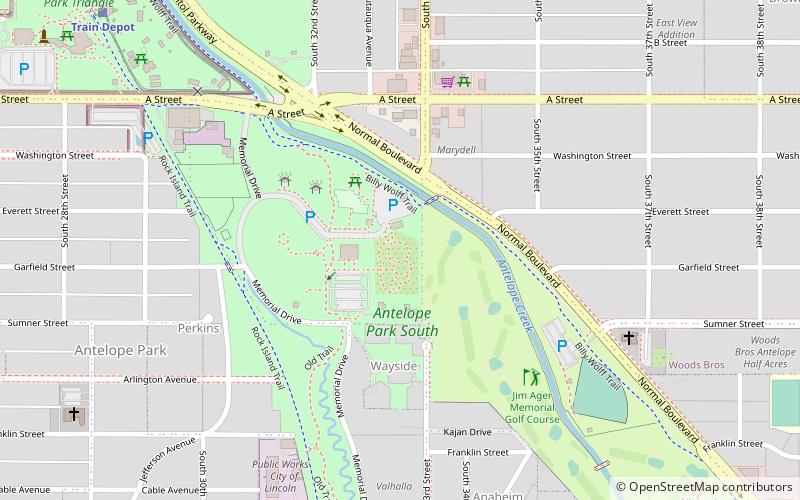 Veterans Memorial Gardens location map