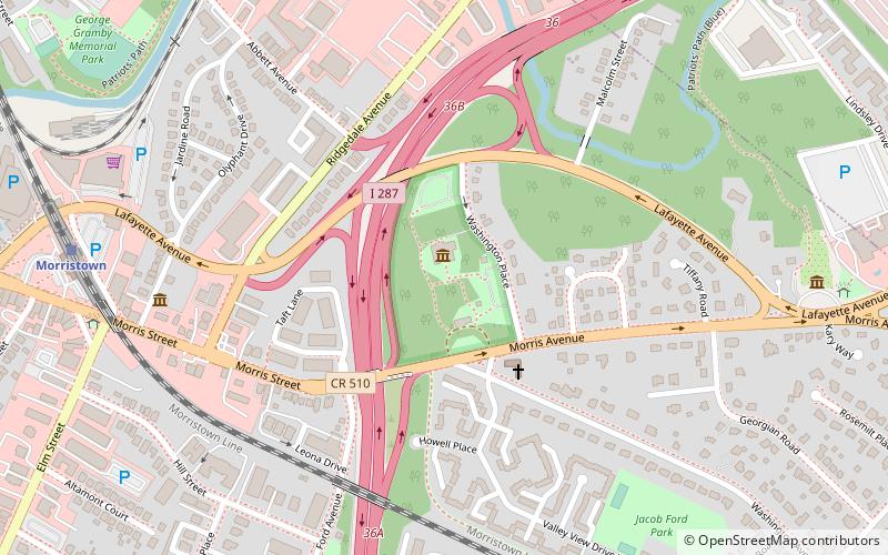 Narodowy Park Historyczny Morristown location map