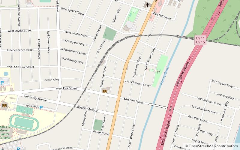 Gov. Simon Snyder Mansion location map