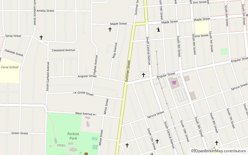 Mary Darwin House location map