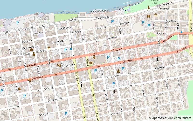 united states post office and courthouse eureka location map