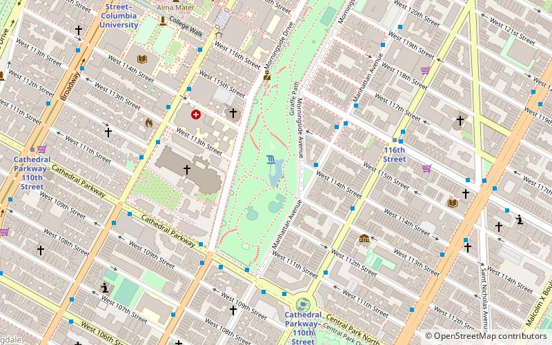 Morningside Drive location map