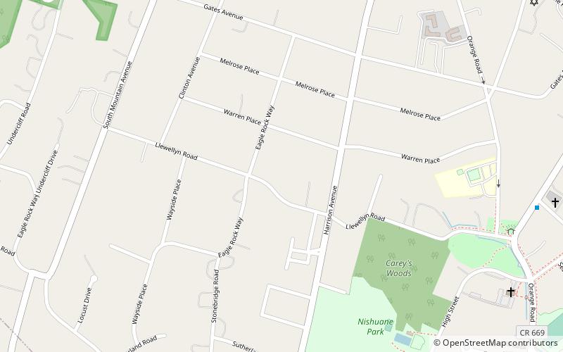 Haskell's Bloomfield Villa location map