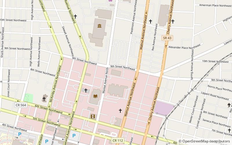 The Historic Masonic Temple location map