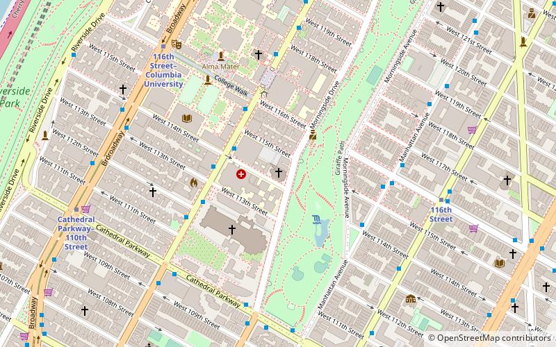 Église Notre-Dame de New York location map
