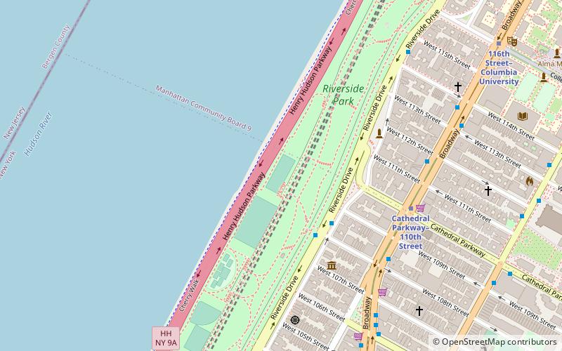 Riverside Skatepark location map