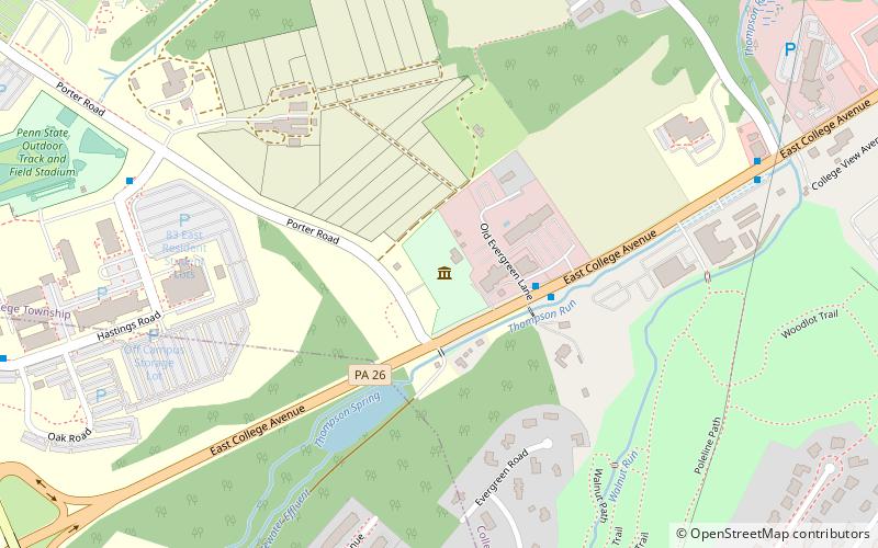 Centre Furnace Mansion House location map