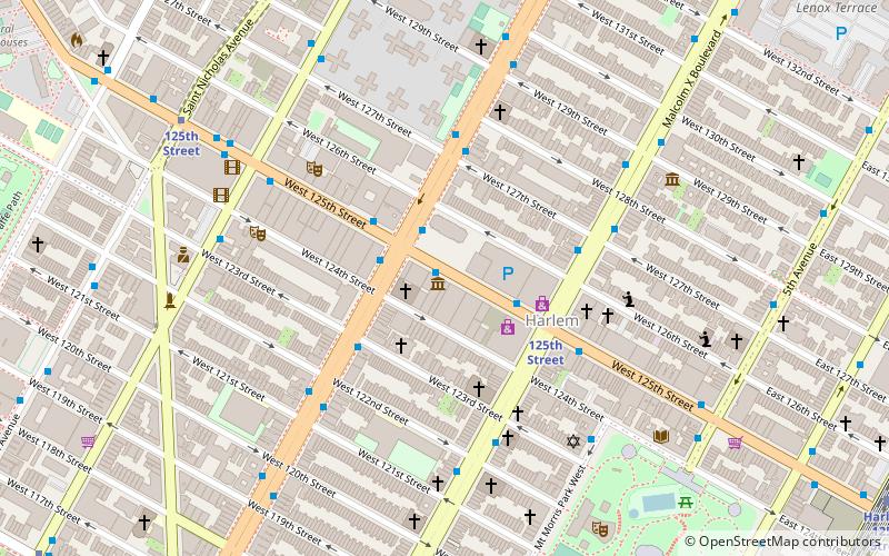 Studio Museum in Harlem location map