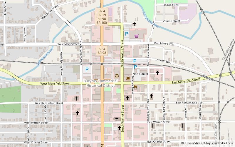 Crawford County Courthouse location map