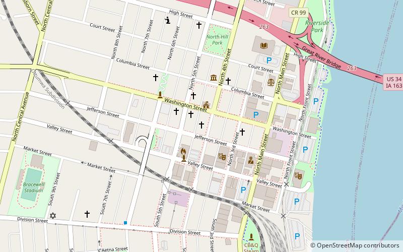 First Congregational Church location map