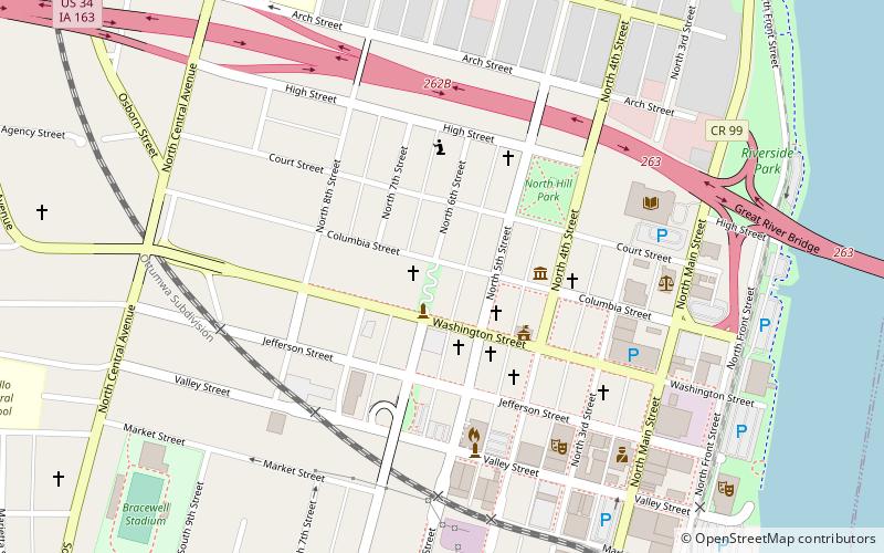 the phelps house burlington location map