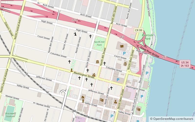 heritage center museum burlington location map