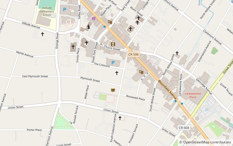 Congregational Church location map