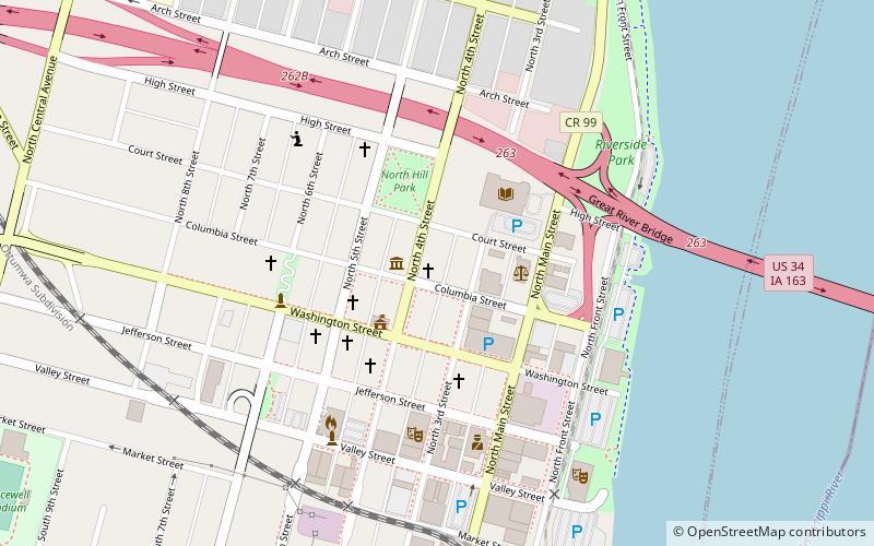 St. Paul's Catholic Church location map