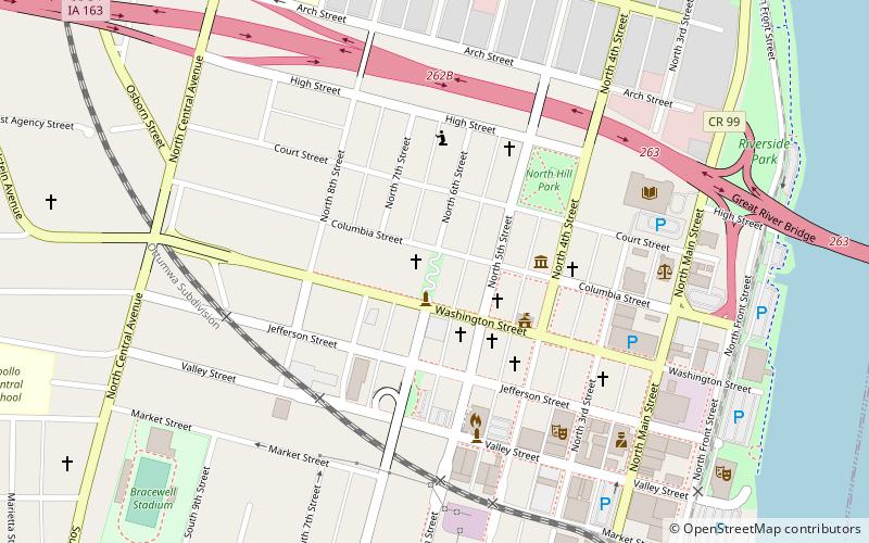 Snake Alley location map