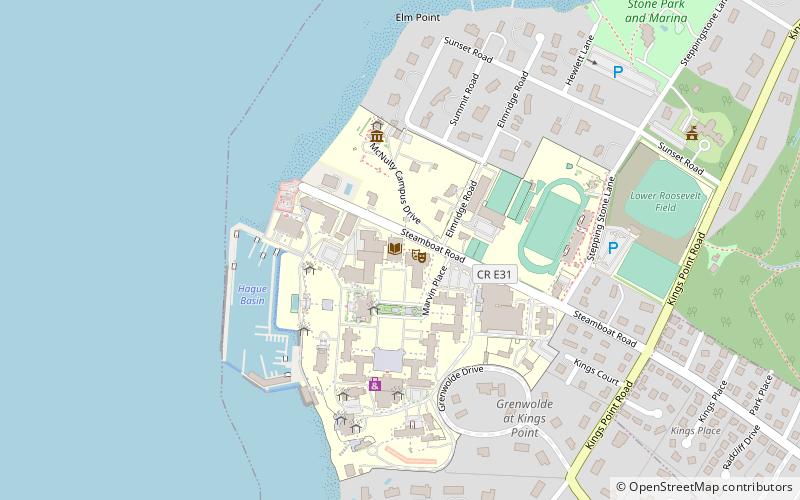 Academia de la Marina Mercante de los Estados Unidos location map