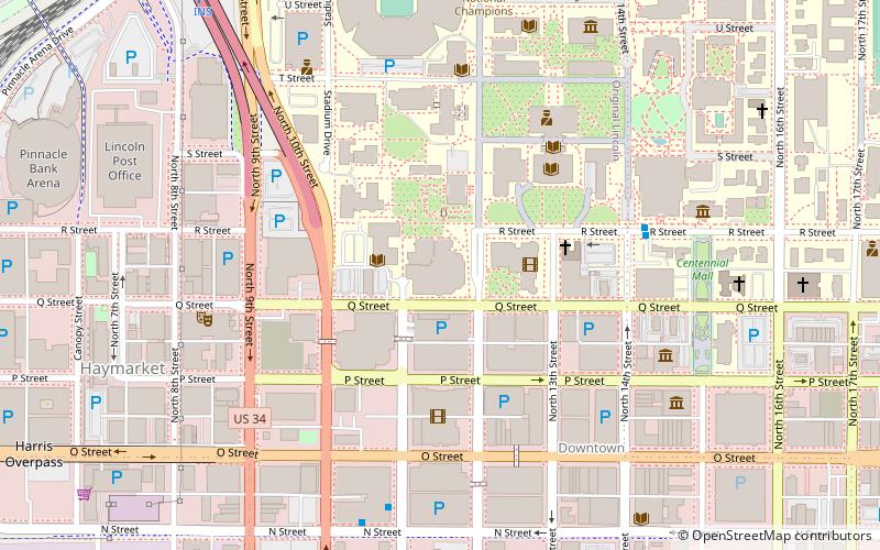 lied center for performing arts lincoln location map