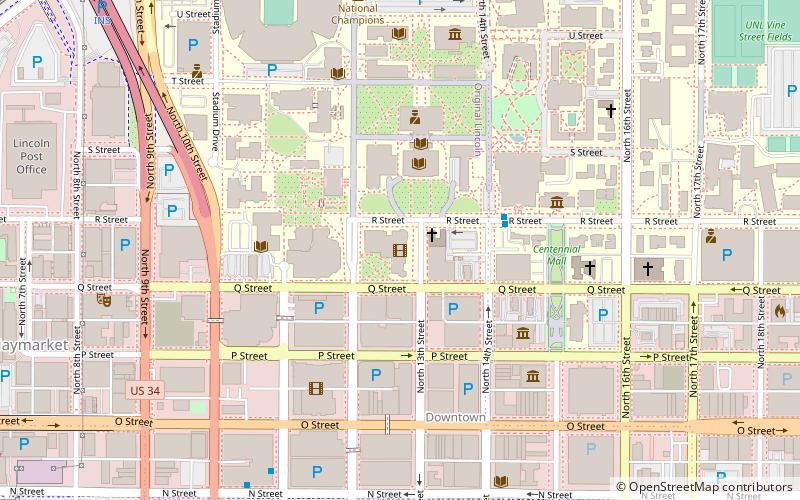 mary riepma ross media arts center lincoln location map