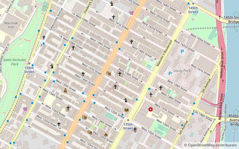 Abyssinian Baptist Church location map