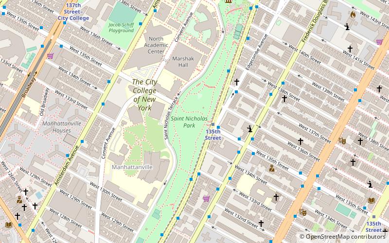 Saint Nicholas Park location map