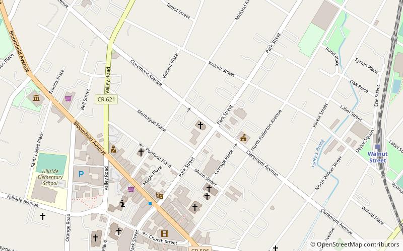 central presbyterian church montclair location map