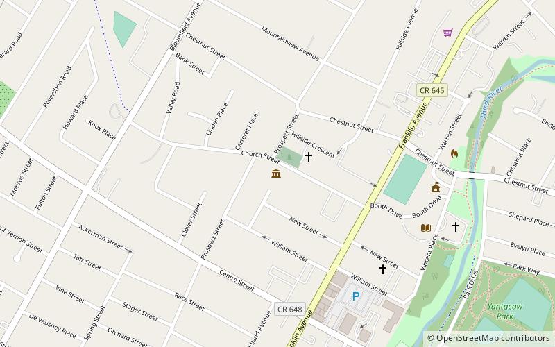 Church Street School location map