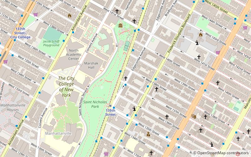 St. Mark's United Methodist Church location map