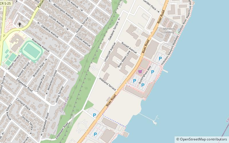 edgewater cemetery location map