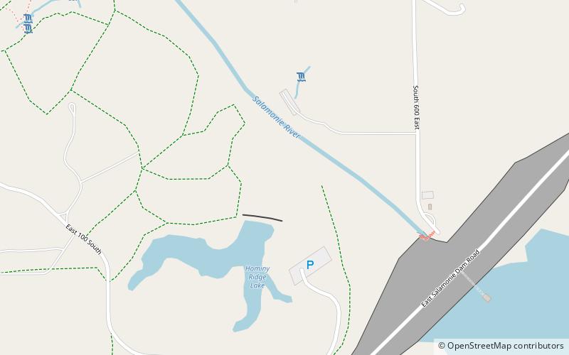 Hominy Ridge location map