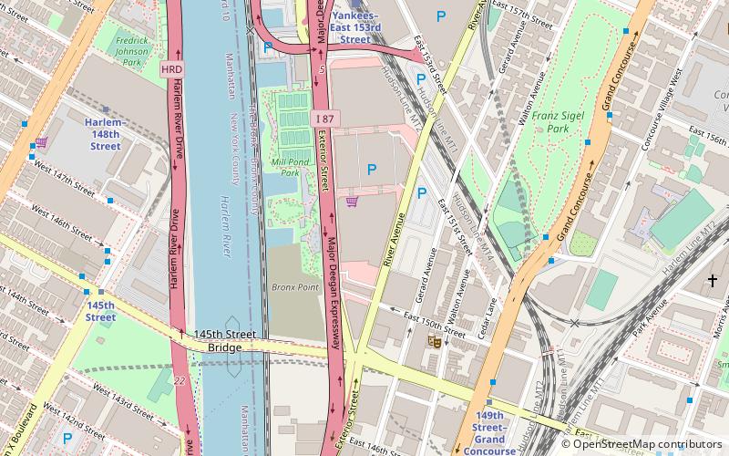 Bronx Terminal Market location map
