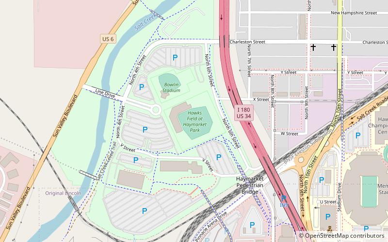 Haymarket Park location map