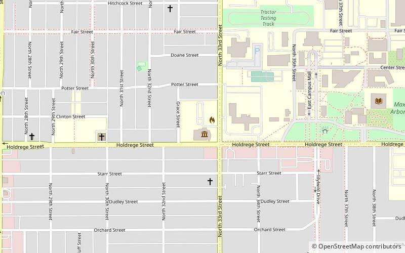 International Quilt Study Center & Museum location map