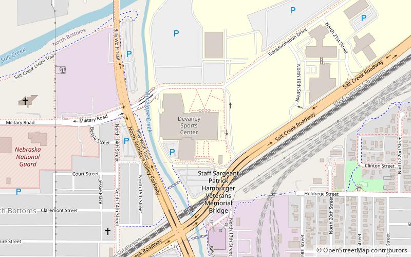 Bob Devaney Sports Center location map