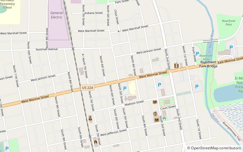 Charles Dugan House location map