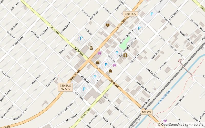 Western Folklife Center location map