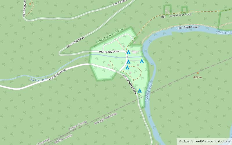 Park Stanowy Poe Paddy location map