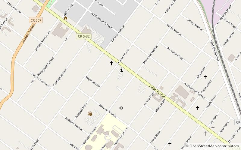 Yereance-Kettel house location map