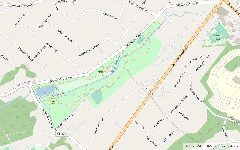 Grover Cleveland Park location map